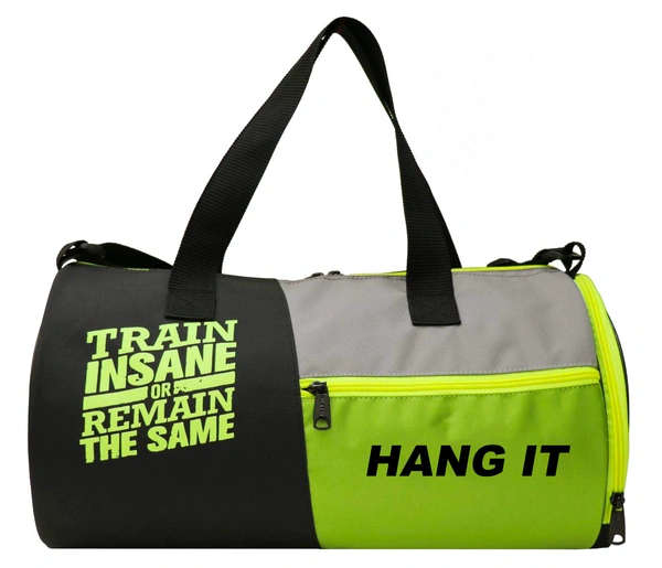 Body Smith Premium Gym Duffle Bag with Shoe Compartment - One Size, Green