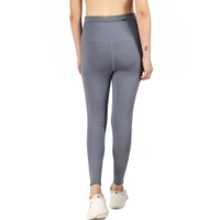 Body Smith Women's Grey Active Sports Tights - XXL