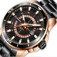 EST 🇨🇠Mens Luxury Imported Wathes - Rich Black