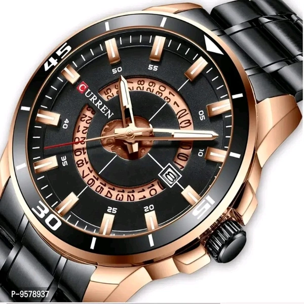 EST 🇨🇠Mens Luxury Imported Wathes - Rich Black