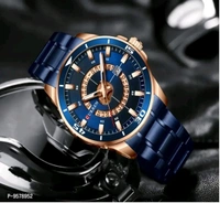 EST 🇨🇠Mens Luxury Imported Wathes - Caneticut blue