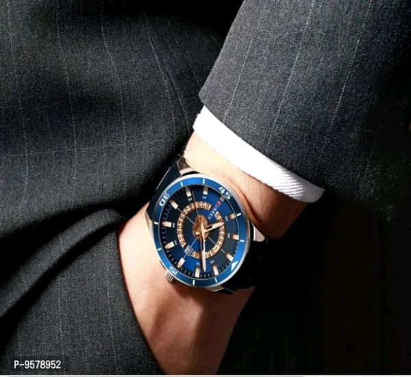 EST 🇨🇠Mens Luxury Imported Wathes - Caneticut blue