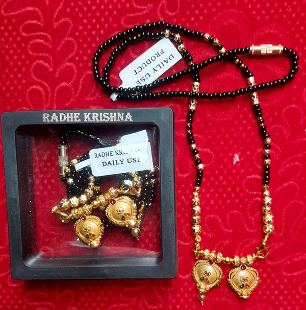 Radhe Krishna Micro Jewellery  1 Pis Mangarsutra (18)