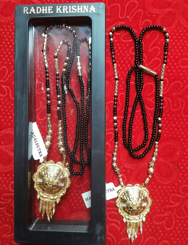 Radhe Krishna Micro Jewellery  1 Pis Mangarsutra (17A)