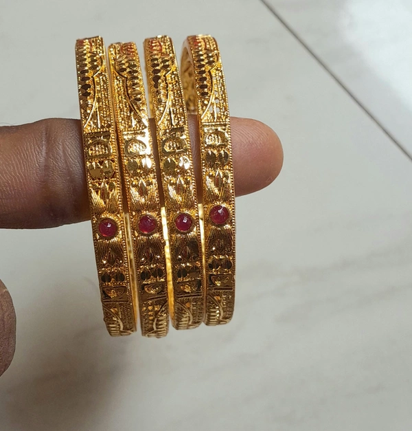 Gold Bangles( 107)