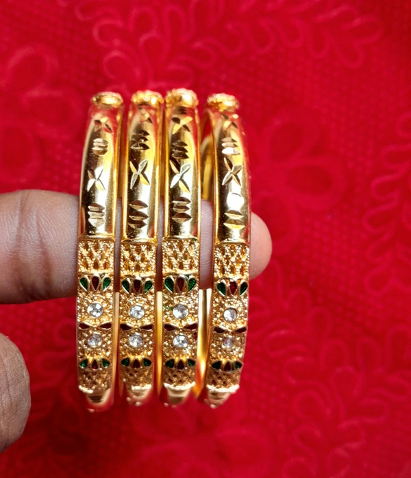 Gold Bangles( 34)