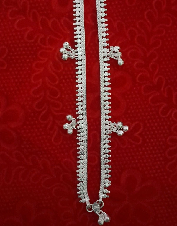 Chandi Polish Payal 11 Inch 