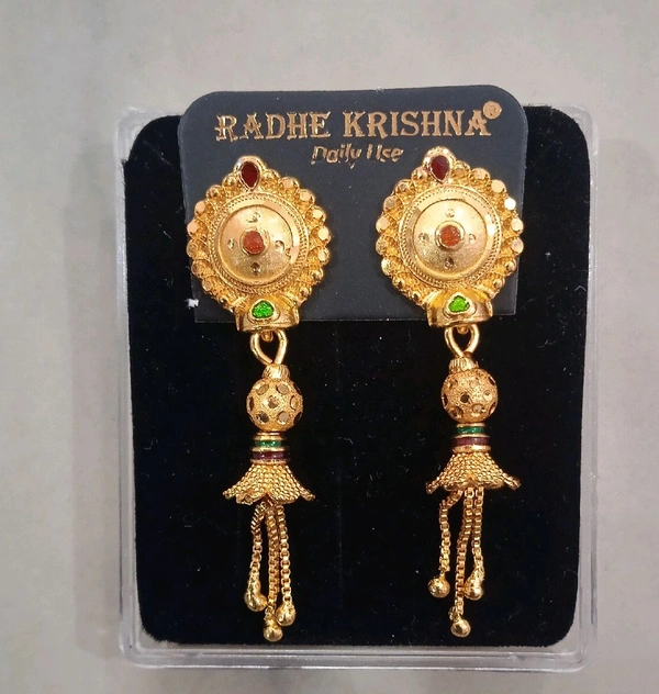 1gram Radhe Krishna Earring 16c53