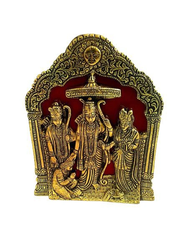 PJH Ram Darbar  - White Metal, 370 Gms., Box, Golden