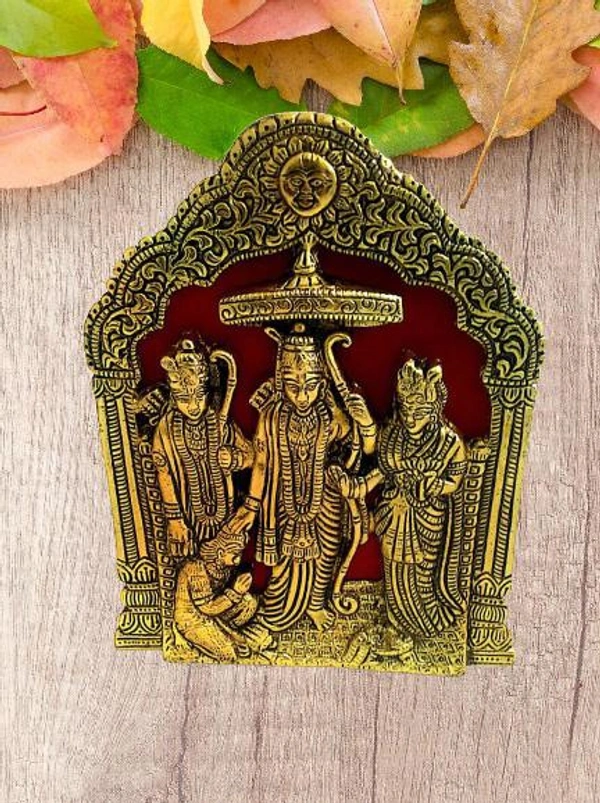 PJH Ram Darbar  - White Metal, 370 Gms., Box, Golden