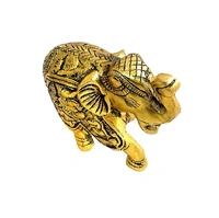 PJH Elephant (Single) - 3.5 × 2.5 × 1 Inches., White Metal