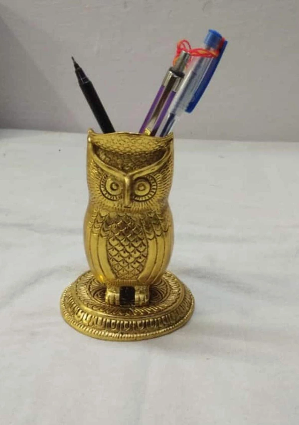 PJH Owl - White Metal, Box