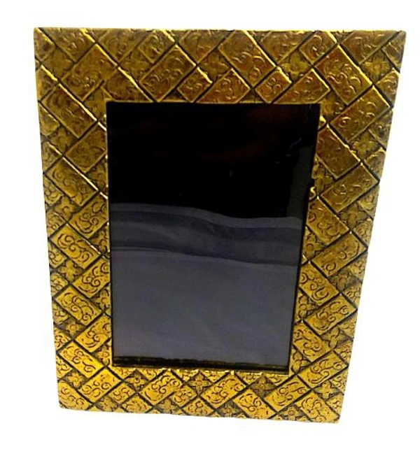 PJH Photo Frame - White Metal, Box