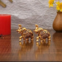 PJH Elephant (Single) - 3.5 × 2.5 × 1 Inches., White Metal