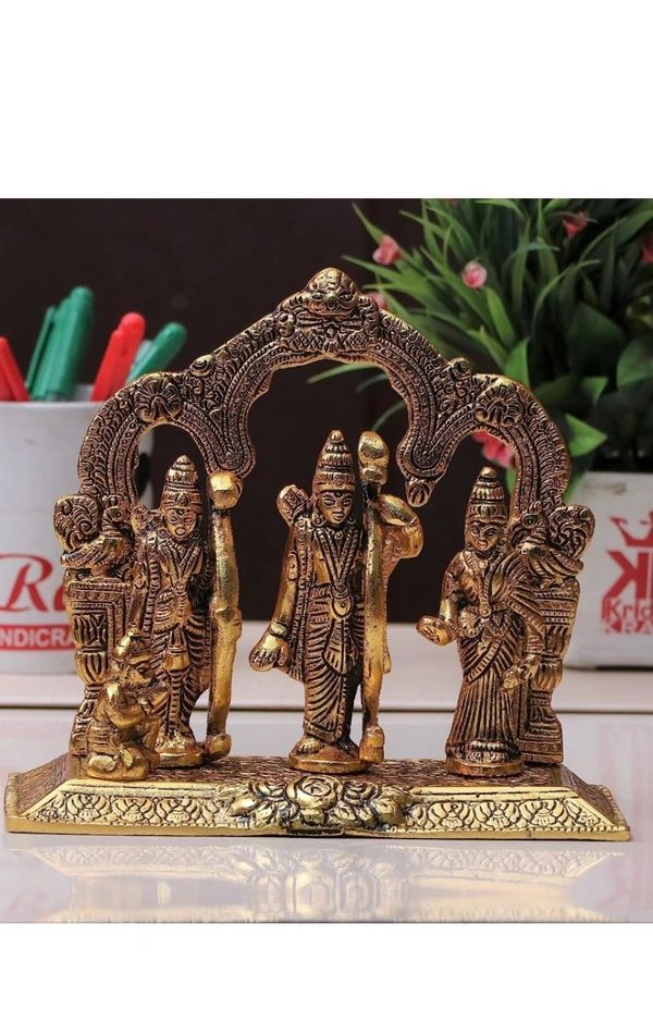 PJH Ram Darbar  - White Metal, 450 Gms., Golden