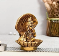 PJH Seep Ladu Gopal - 9 × 6.8 cms., White Metal, 150 Gms.
