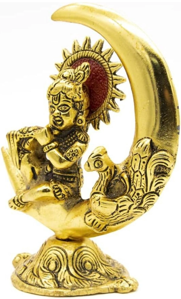 PJH Chand Krishna  - White Metal (Aluminium), Box, Golden