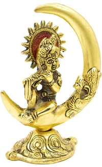 PJH Chand Krishna  - White Metal (Aluminium), Box, Golden