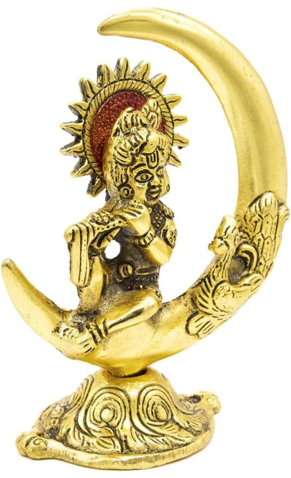 PJH Chand Krishna  - White Metal (Aluminium), Box, Golden