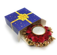 PJH Diwali T Lite Holder (with Box) - (TLH - 036)