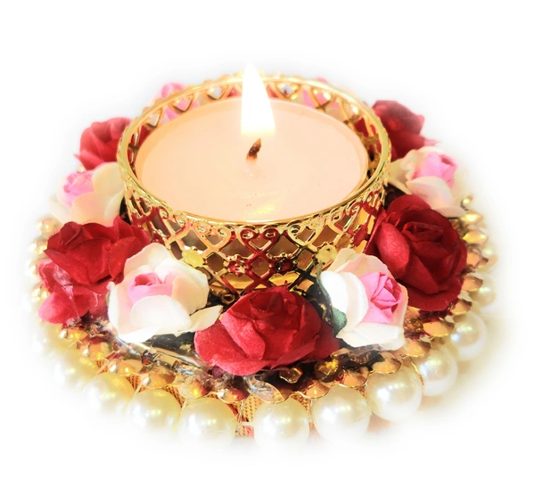 PJH Diwali T Lite Holder (with Box) -  (TLH - 012)