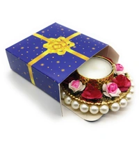 PJH Diwali T Lite Holder (with Box) -  (TLH - 012)