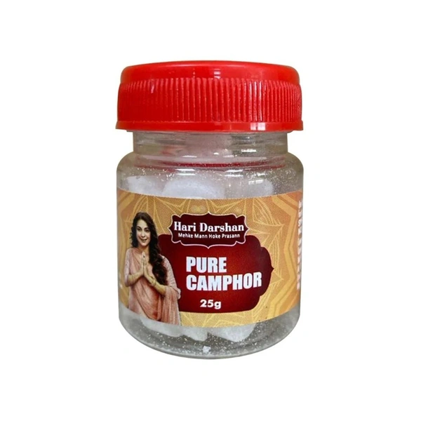 Hari Darshan Pure Camphor -Creates Divine Atmosphere at Home (50 Gms.), Pack of 3