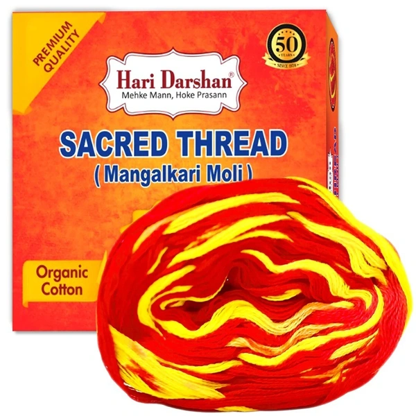 Hari Darshan Moli Kalawa/Sacred Thread, Cotton Mauli 26 Mt
