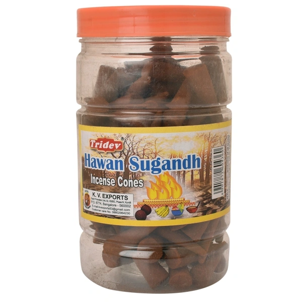 Tridev Incense Cones - Hawan Sughandh