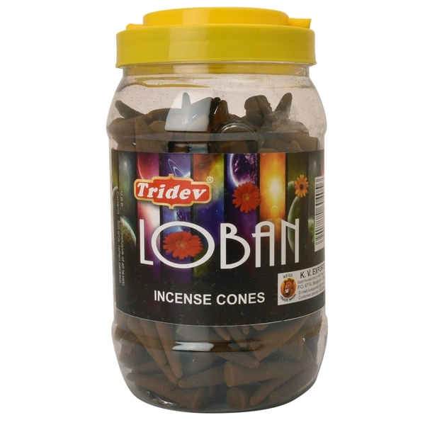 Tridev Incense Cones - Loban