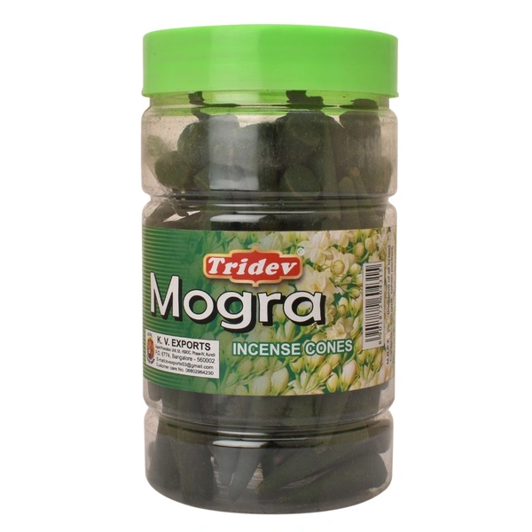 Tridev Incense Cones - Mogra