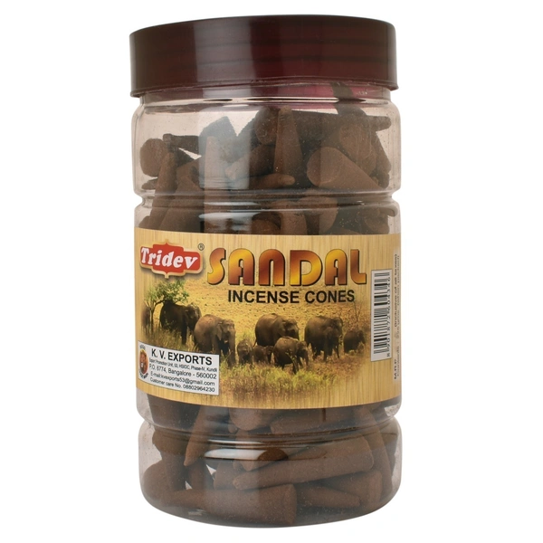 Tridev Incense Cones - Sandalwood