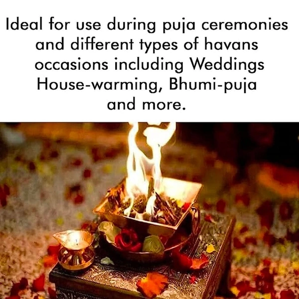 Hari Darshan Hawan Samagri - Used in Havan / Yagna that carry Offerings and Prayers directly to the Deities - 5kg