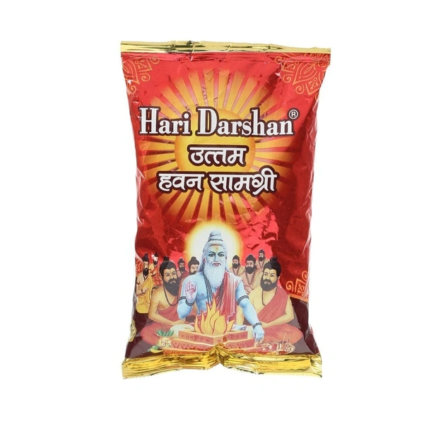 Hari Darshan Uttam Hawan Samagri - Brings Peace ,Prosperity ,Success and Happiness - 250g (Pack of 2) - 250 gms.