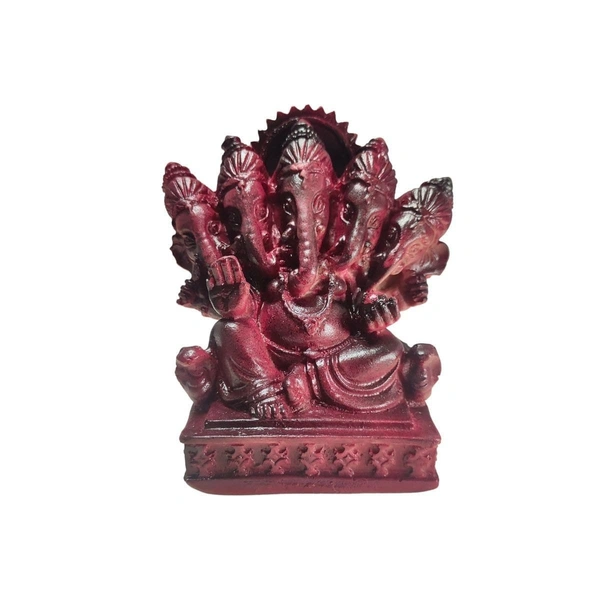 PJH Large Polyresin Panchmukhi Hanuman Idol – Powerful Spiritual Decor for Home and Temple