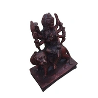 PJH "Beautiful Polyresin Mata Idol for Home Temple and Decor |Spiritual Gift for Festivals and Pooja" - L 6 x B 3 x H 7 Inch, Polyresin, 760 gms., Box