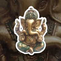 PJH Ganesh - L 4 x B 3.27 x H 5.2 Inches., Polyresin, 400 Gms., Box