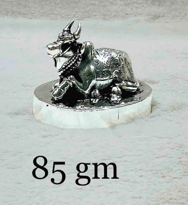 PJH 925 Silver Kamadhenu Cow & Calf Idol – Symbol of Prosperity, Purity & Divine Blessings | Key Characteristics of Wealth, Nurturing & Religious Significance