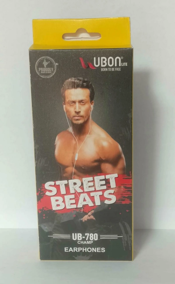 UBON Ub-780 Earphone Wired Headset Black Wired Headset (Black, in The Ear) - White