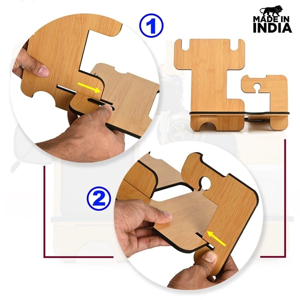 Desk Organizer (5 in 1) with Mobile Stand thoughtful gifts for men anniversary, birthday gift for brother, boyfriend gifts for him