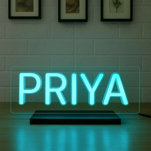 Table Top Neon | Personalized LED Name Sign