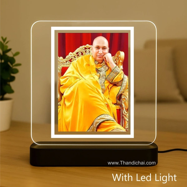 Guru Ji LED Light Glow Frame.