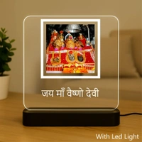 Mata Vaishno Devi LED Light Swaroop - 6 x 6 Inch