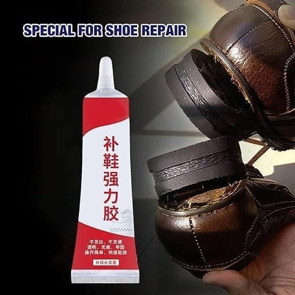 Shoe glue red