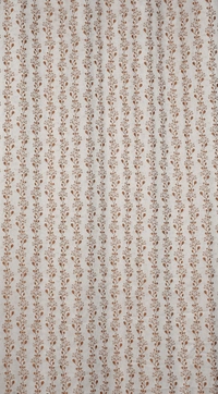 Panipat Textile Hub Polyester Eyelet Brown jacquard curtains Pack of 2 - Long Door (4x9 Feet)