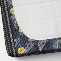 Panipat textile Hub 180 TC Microfiber Super Soft Fitted (Elastic) Double Bedsheet with 2 Pillow cover - Double