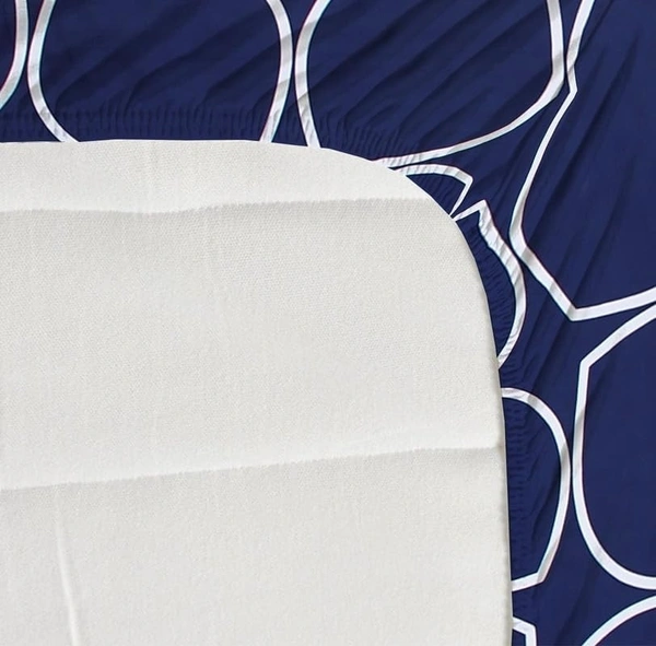 Panipat textile Hub 180 TC Microfiber Super Soft Fitted (Elastic) Double Bedsheet with 2 Pillow cover - Double