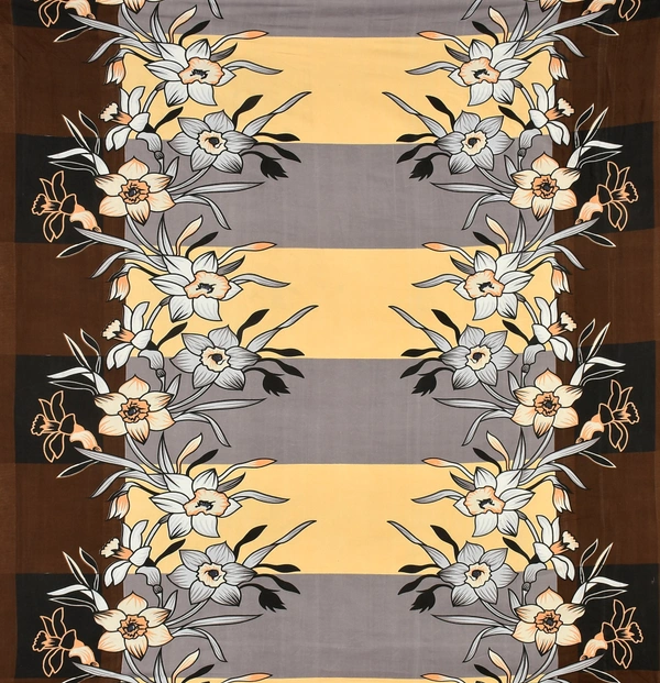 Panipat textile Hub 180 TC Microfiber Super Soft Fitted (Elastic) Double Bedsheet with 2 Pillow cover - Double