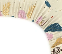 Panipat textile Hub 180 TC Microfiber Super Soft Fitted (Elastic) Double Bedsheet with 2 Pillow cover - Double