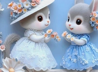 Sky 7D Gilhari Digital Glace Cotton  King Size Flat Double Bedsheet (Size Bedsheet 90x100 inch with 2 Pillow cover)